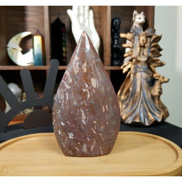 Crystal Doll Other - Ocean Stone Jasper Crystal Flame Freeform